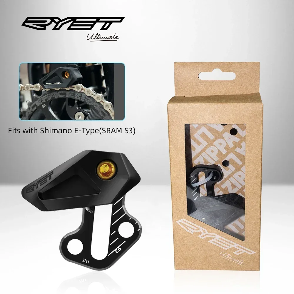 

2025 RYET MTB Chain Guide Mountain Bicycle E-type D-type mount low direct mount chain guard for 1X drivetrains Bike Accessories