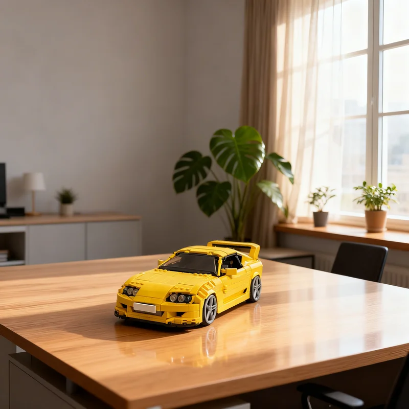 

1566pcs MOC Toyota Supra MK4 Creator Expert Model Building Blocks Creative Gift DIY Display Decor Adult Premium Kids Desk Home