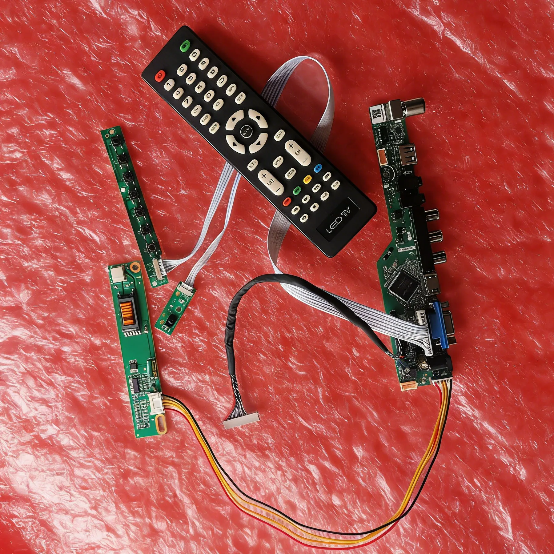 

For LP141X5 LP141X3 LP141X7 LP141X6 Display Controller Drive Board Kit DIY 1-CCFL 1024*768 LVDS 20-Pins HDMI+VGA+AV+USB 1024x768