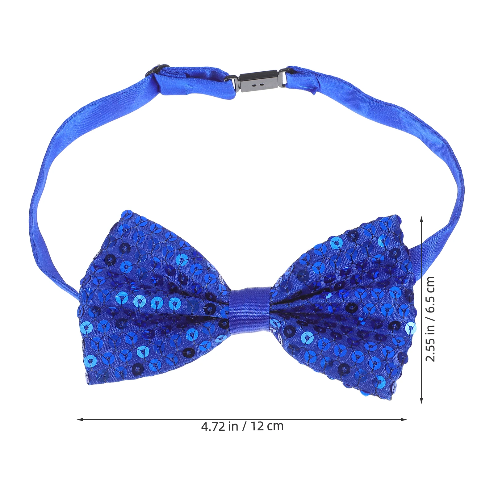 5 قطع للأطفال لامعة الترتر ربطة العنق قابل للتعديل سباركلي لمرحلة التخرج ارتداء اليومي الاطفال دعوى التبعي