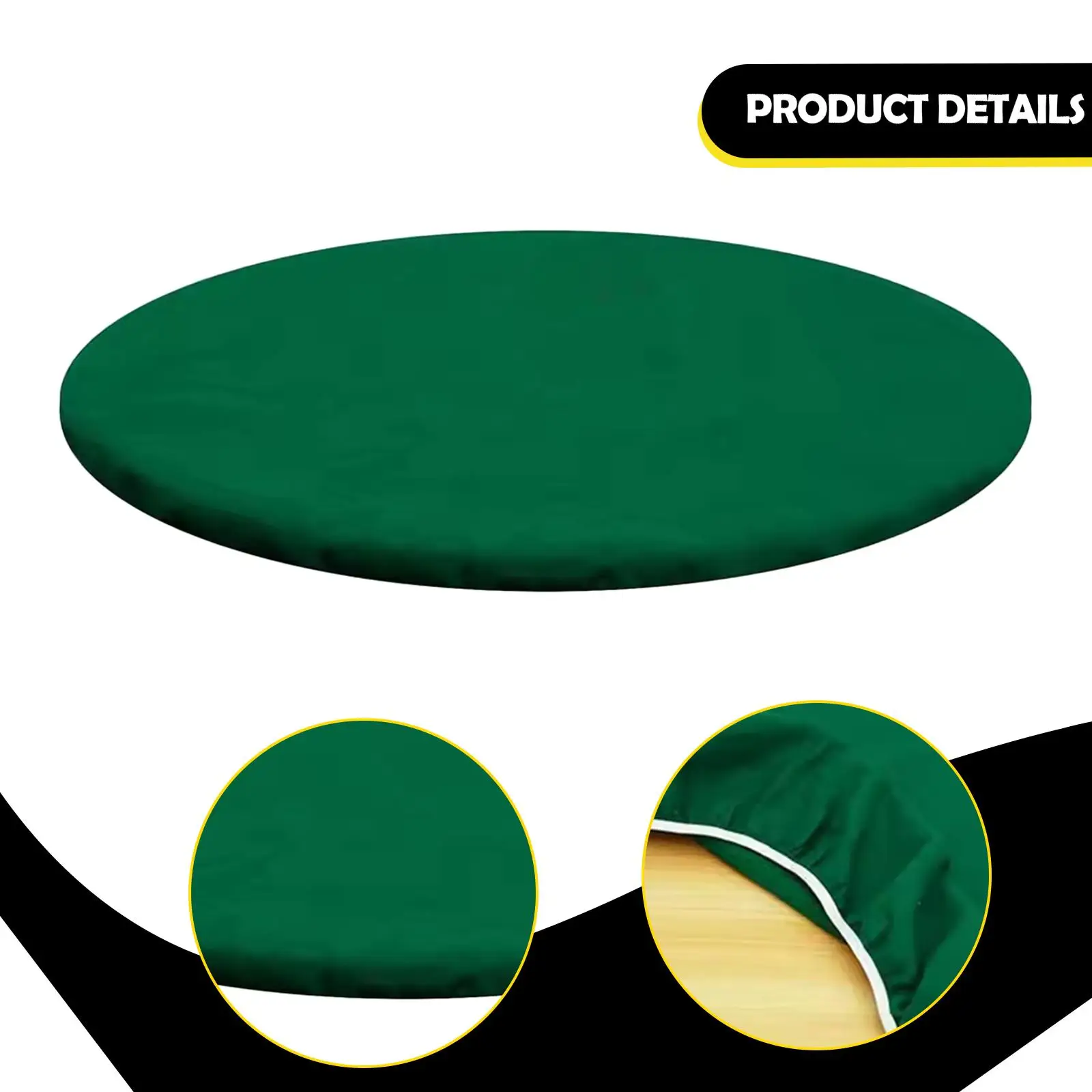 Mahjong Game Table Cover Elastic Fitted Mat Felt Tablecloth Dining Table Decoration for Cards and Board Games