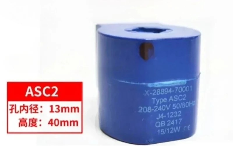 Electromagnetic valve coil X-28894-70001 Type ASC2 208/240V