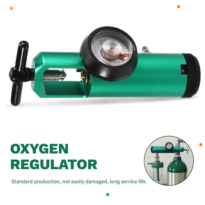 N36R-Oxygen Regulator 0-4 LPM For Cylinder Tank CGA 870 For Pediatric Patients