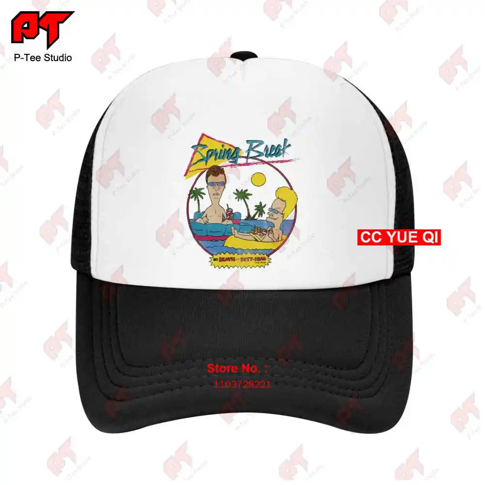 Mtv Beavis And Butthead Spring Break Beach Baseball Caps Truck Cap NV7N