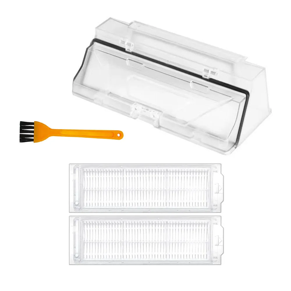 Filtro Hepa della scatola della polvere per Mijia Robot Vacuum-Mop 2 Lite/2 Pro/MJSTL/MJST1S/muslimate/BHR5044EU filtro della pattumiera