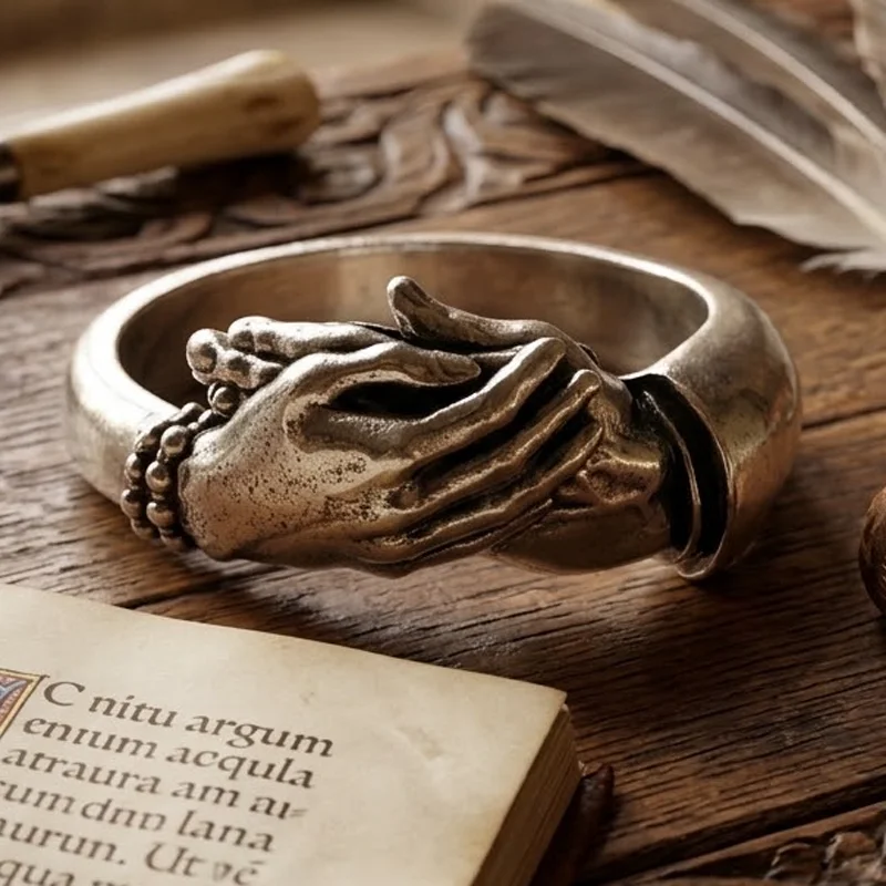 Buy 3 Get 1 Free passing between clasped hands, small enough to wear, big enough to hold two hearts beating as one Women Rings