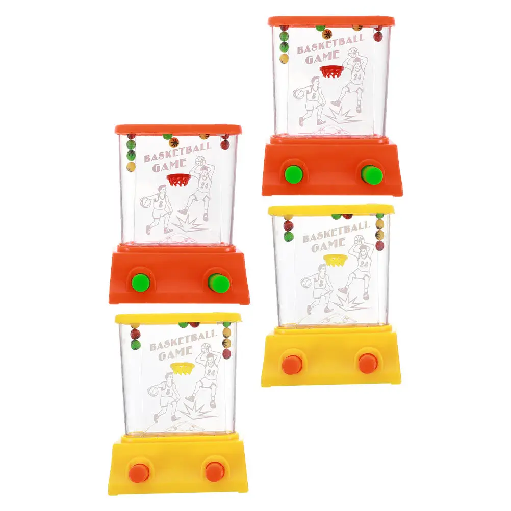 4Pcs Kids Water Ring Toss Game – Safe Smooth Handheld Stress Relief Toy for Children