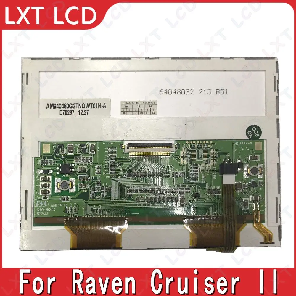 

Панель ЖК-экрана для RAVEN CRUISER II, сменная панель ЖК-экрана 5,7 дюйма с цифровым преобразователем, промышленная сенсорная панель