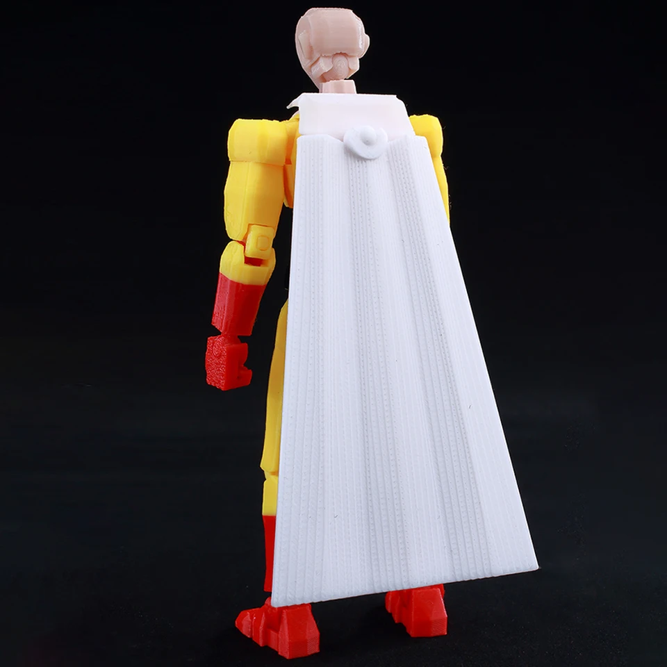 9L3D Action Figure Multi-Jointed One Punch Man Lucky13 Dummy13 T13