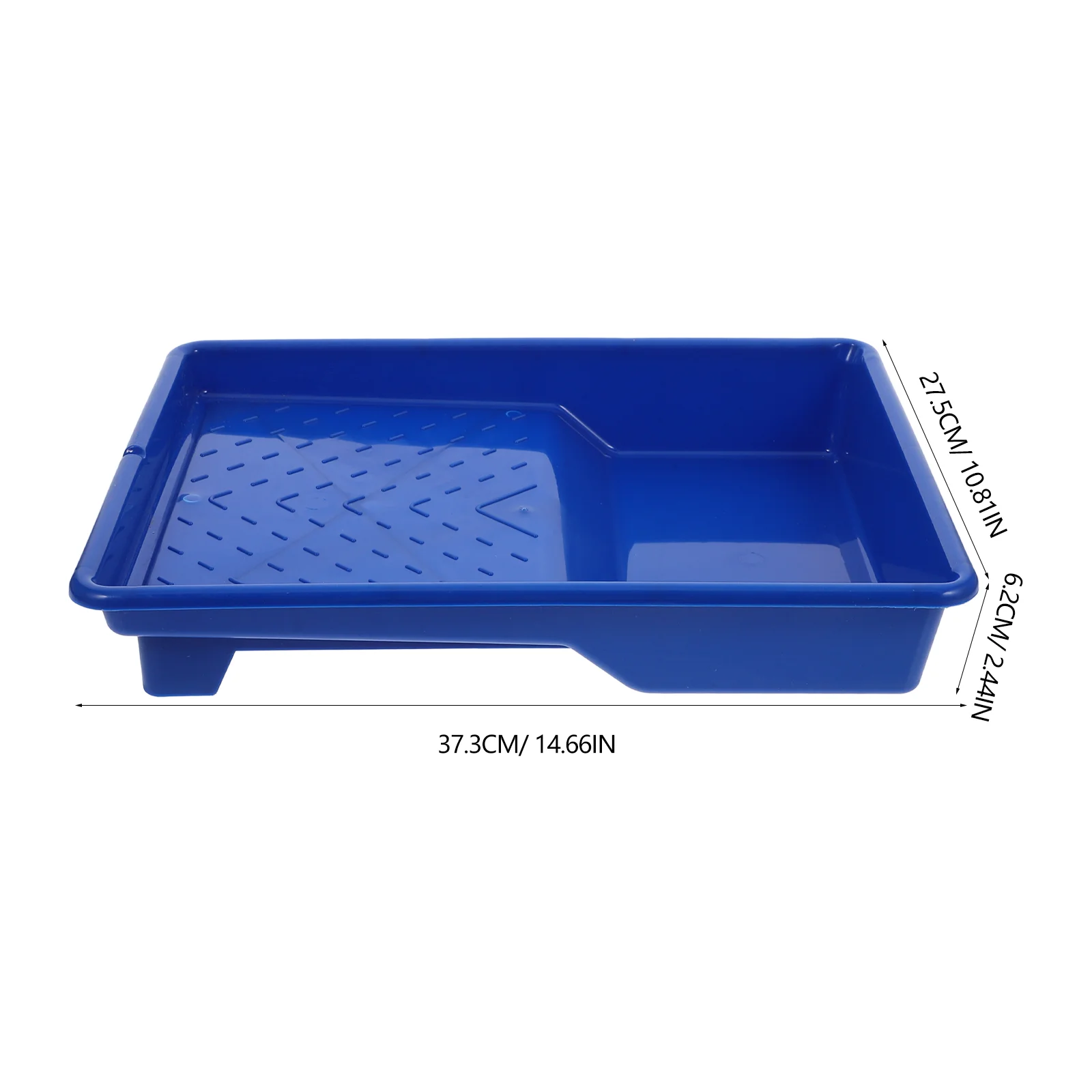 9 -Inch Paint Tray Flat Storage Bins Terrarium Drill Serve Liner Plastic Paper Holder Trays Universal Roller Pan Liners