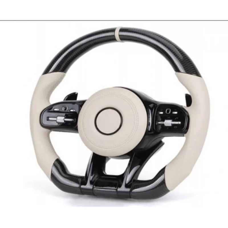 

Customized Carbon Fiber Steering Wheel for Benz AMG C-CLASS CLA GLA CLK CLS AMG W204 W212 W213 W217