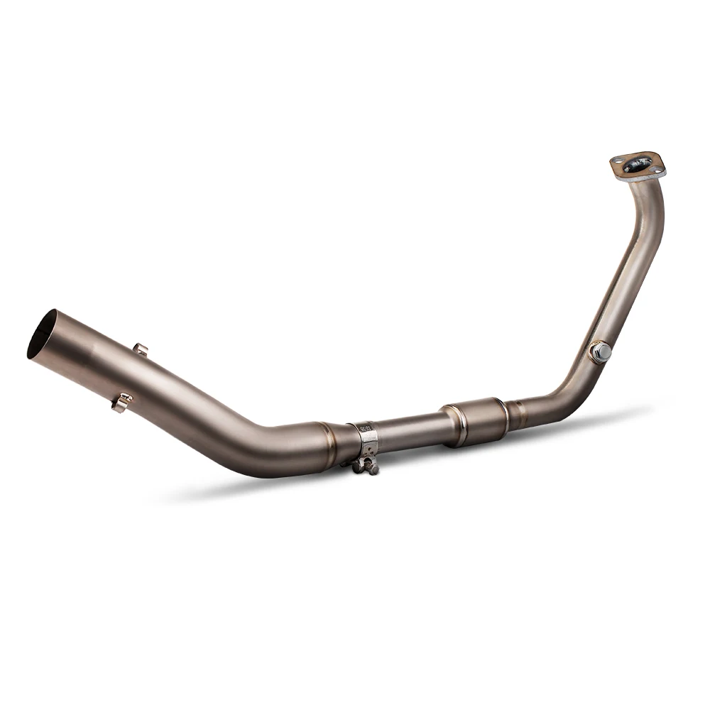 

For YAMAHA YZF R15 MT15 V3 V4 2017-2024 Titanium Alloy Motorcycle Exhaust Modify Front Link Pipe 51mm Interface Slip on Racing
