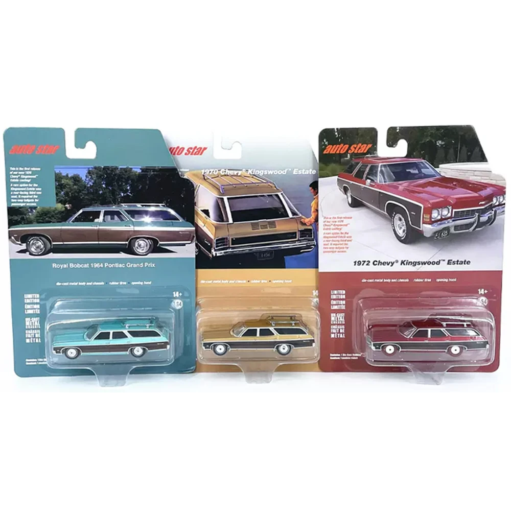 1:64 AUTO Alloy Car Model Toys Estate Wagon 1/64 Diecast Vehicle Mini Kids Toys Enthusiasts Collection Cars Gifts For Hotwheels