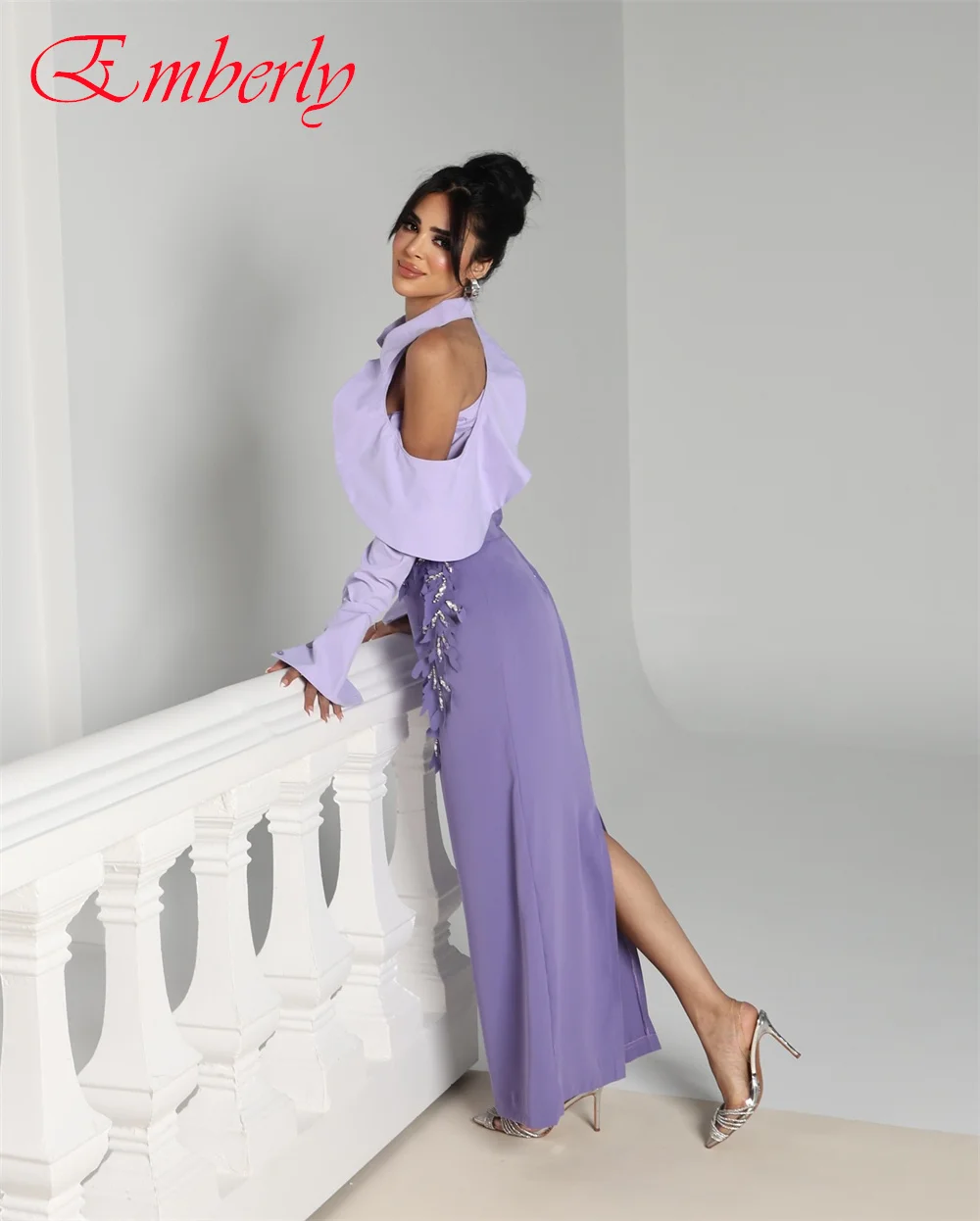 تخصيص أنيقة جيرسي حورية البحر مساء اللباس رائعة الزهور فساتين حفلة موسيقية أزياء الديكور فساتين المناسبات الخاصة