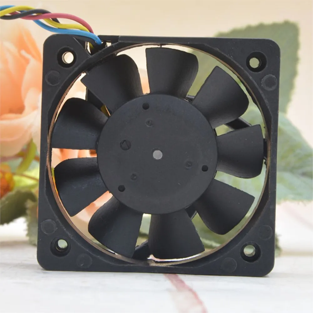 silent quiet 50mm fan For NONOISE G5015M12D1+6 12V 0.2A 50*50*15mm 4pin PWM Car Audio Cooling Fan