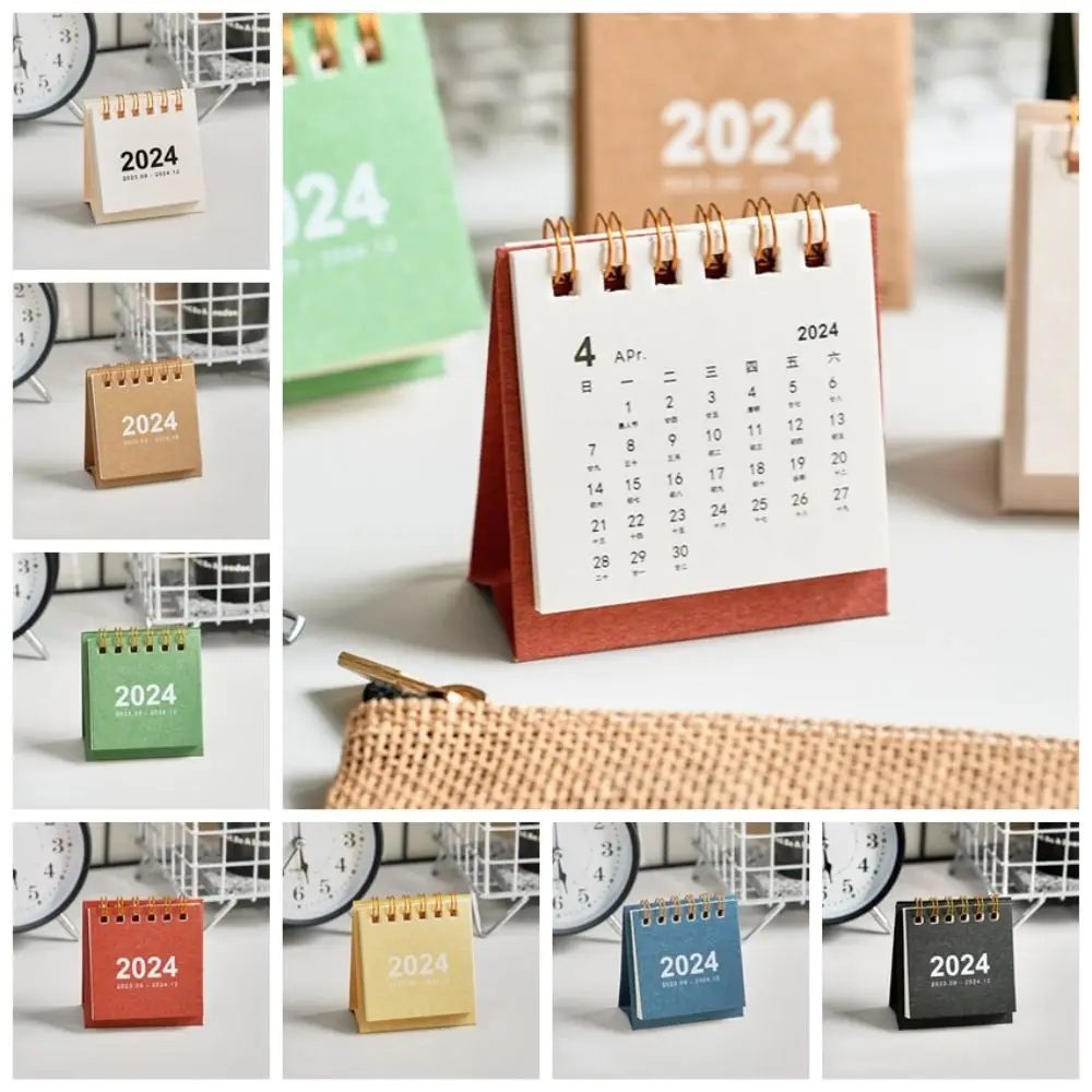 

Agenda Organizer 2024 Calendar Daily Schedule Schedule Planner Mini Desk Calendar Yearly Agenda Standing Flip Calendar