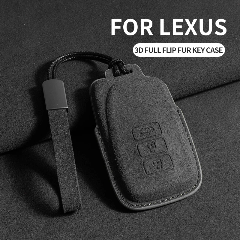 Suede Car Key Case … - image