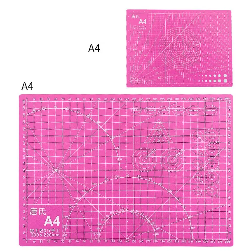 Blu A4 A5 A6 Tenacità Multifunzionale FAI DA TE Artigianato Arte Durevole Tappetini da taglio Tappetino per incisione Tagliere Tampone per intaglio della carta