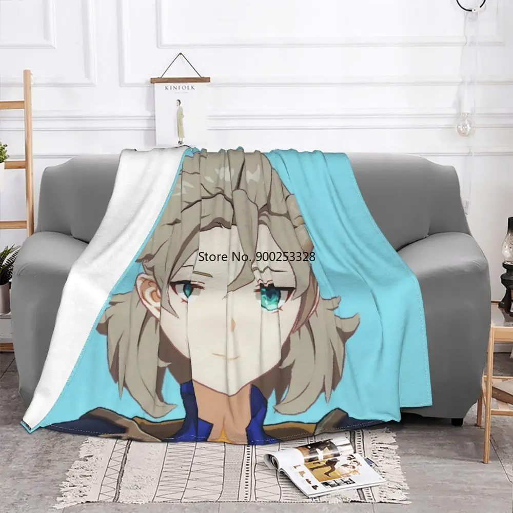 

Anime Genshin Impact Blanket Coral Fleece Plush Decoration Warm Super Soft Throw Blankets for Bedroom Couch Bedding Bedspread