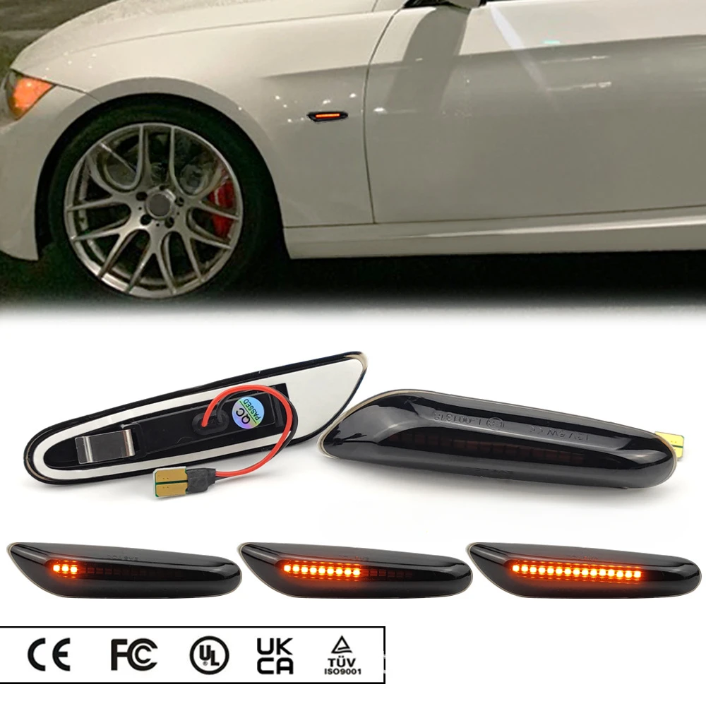 

Suitable for BMW side lights dynamic flow FBG turn signal E60 signal X1X3 E90