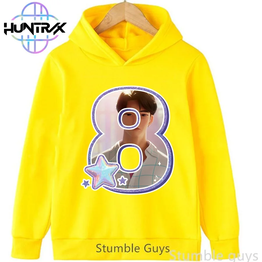 

Kids Kpop Demon Hunters Hoodie Autumn Boys Clothes Girls Numbers 1-9 Print Outdoor Outfit Trendy Hooded Top​