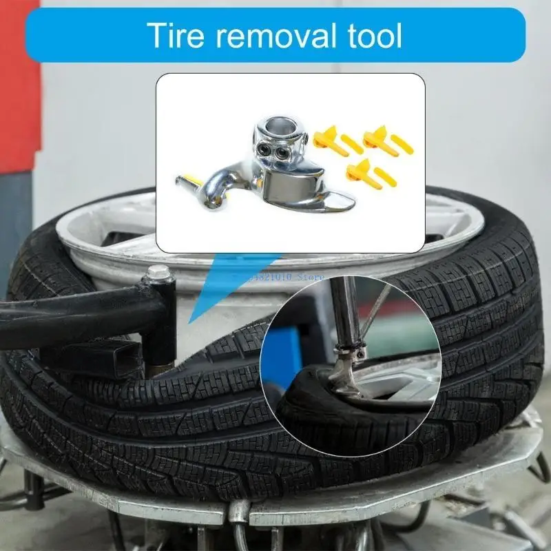 T3LF Car Tyre Changer Wheel Tyre Change Duck Head Tool Clamps Spenner Demount