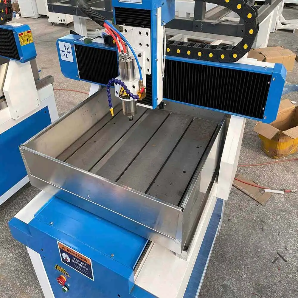 Automatic Mini CNC Router Milling Machine 600*600 Mm Computer-Controlled Metal Badge Making Mini CNC Router Milling Machine