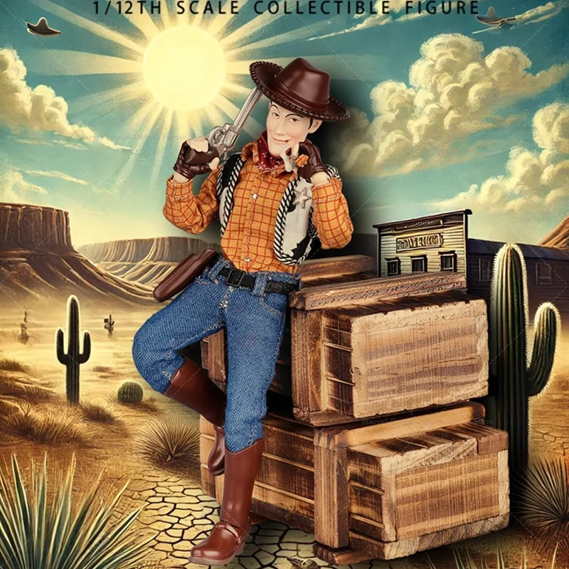 

In Stock Joy Man Toys JM002 1/12 Scale Pioneer Period Western Gunslinger Cowboy 6-inch Full Set Action Figure Soldier JMToys