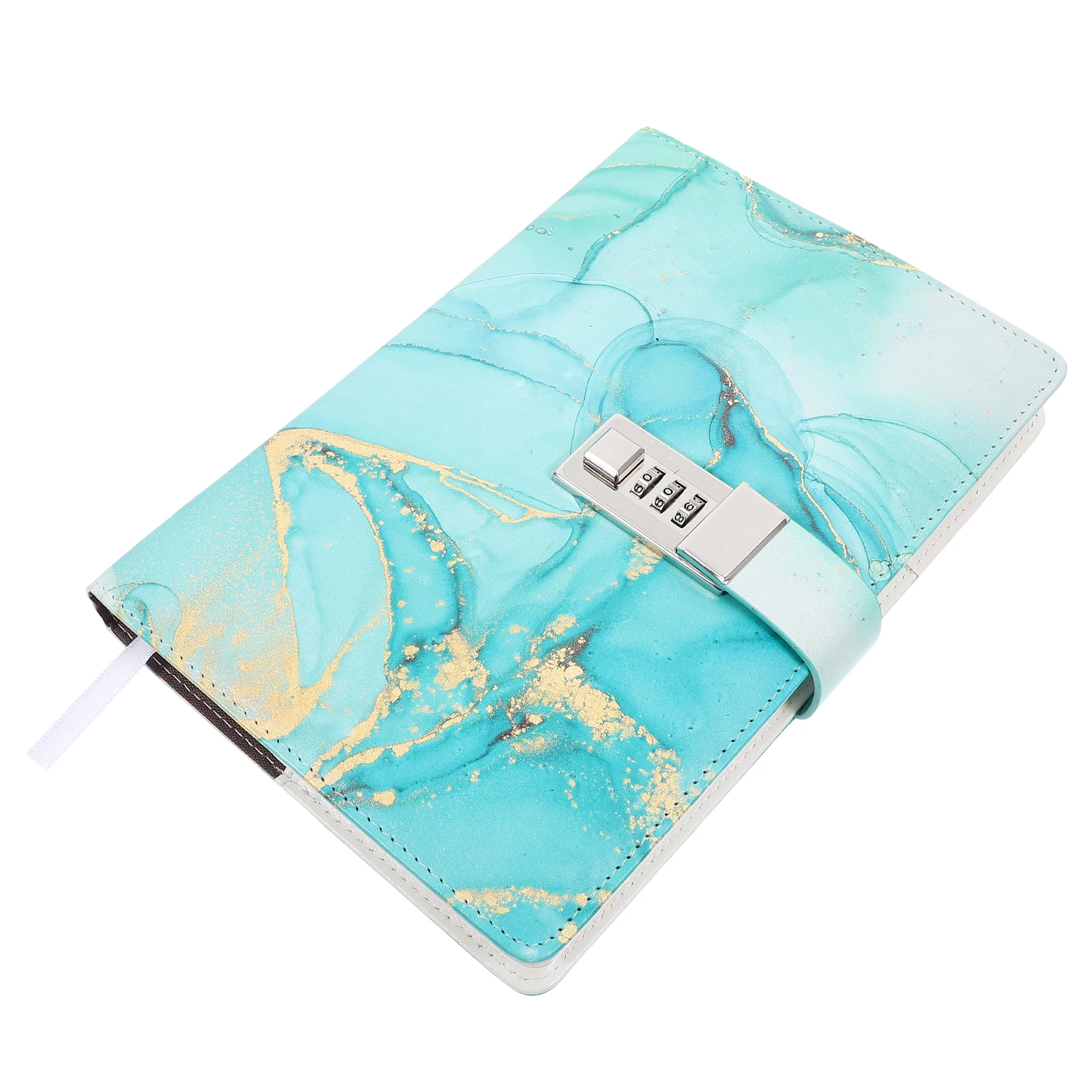 

Password Book Account Diary with Lock Kit Diaries for Girls Marble Dowling Paper