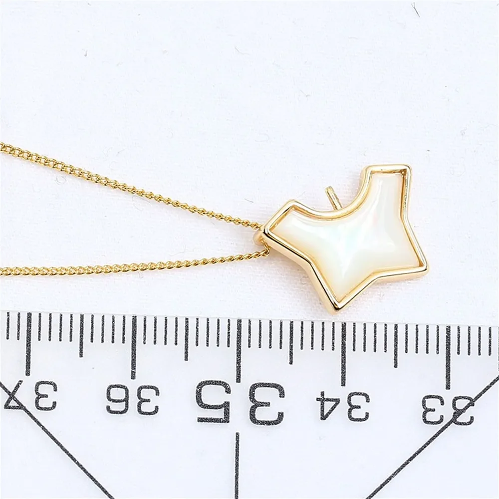DIY Gold-Plated Pearl Pendant Setting, Handmade Jewelry Crafting Accessories Jewelry Findings No Pearl No Chain