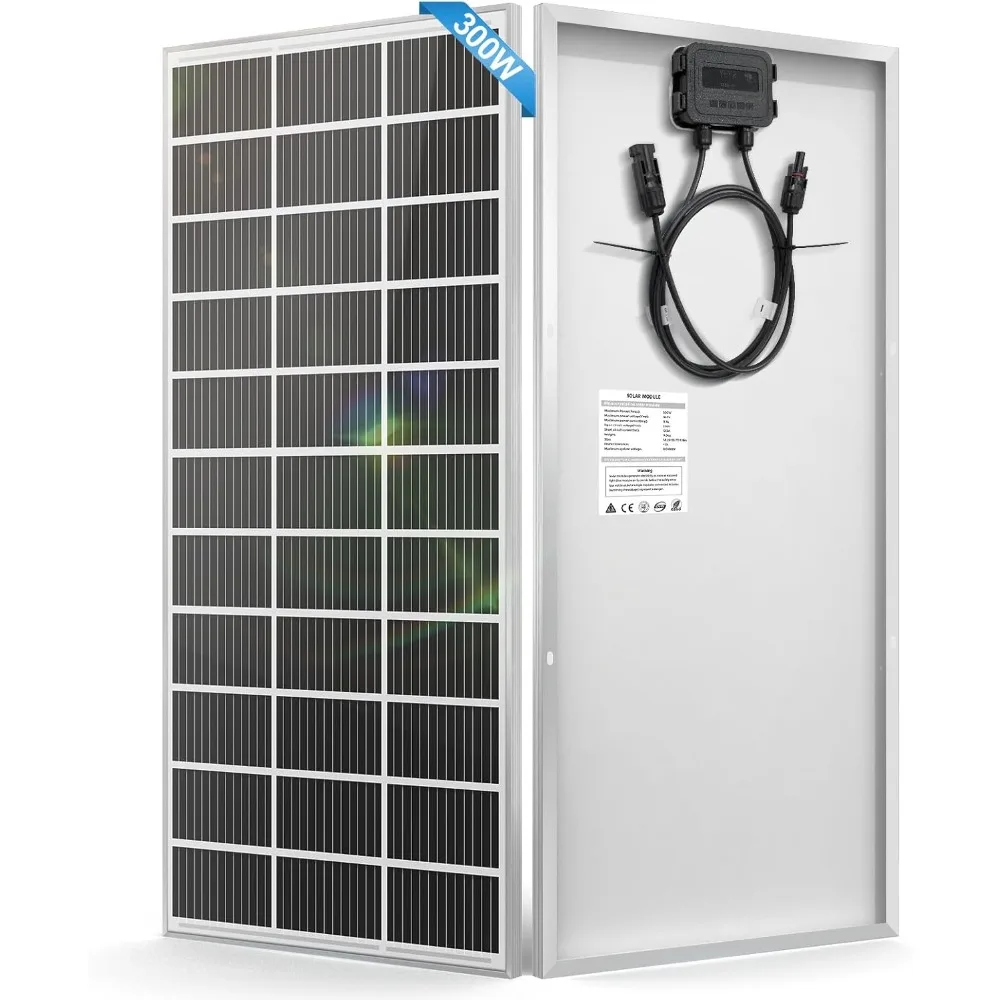 300 Watt Zonnepaneel 12 V 12BB 23% Hoog rendement 600 Watt 1200 Watt Zonnepanelen Monokristallijn voor RV Boot Dak Camping