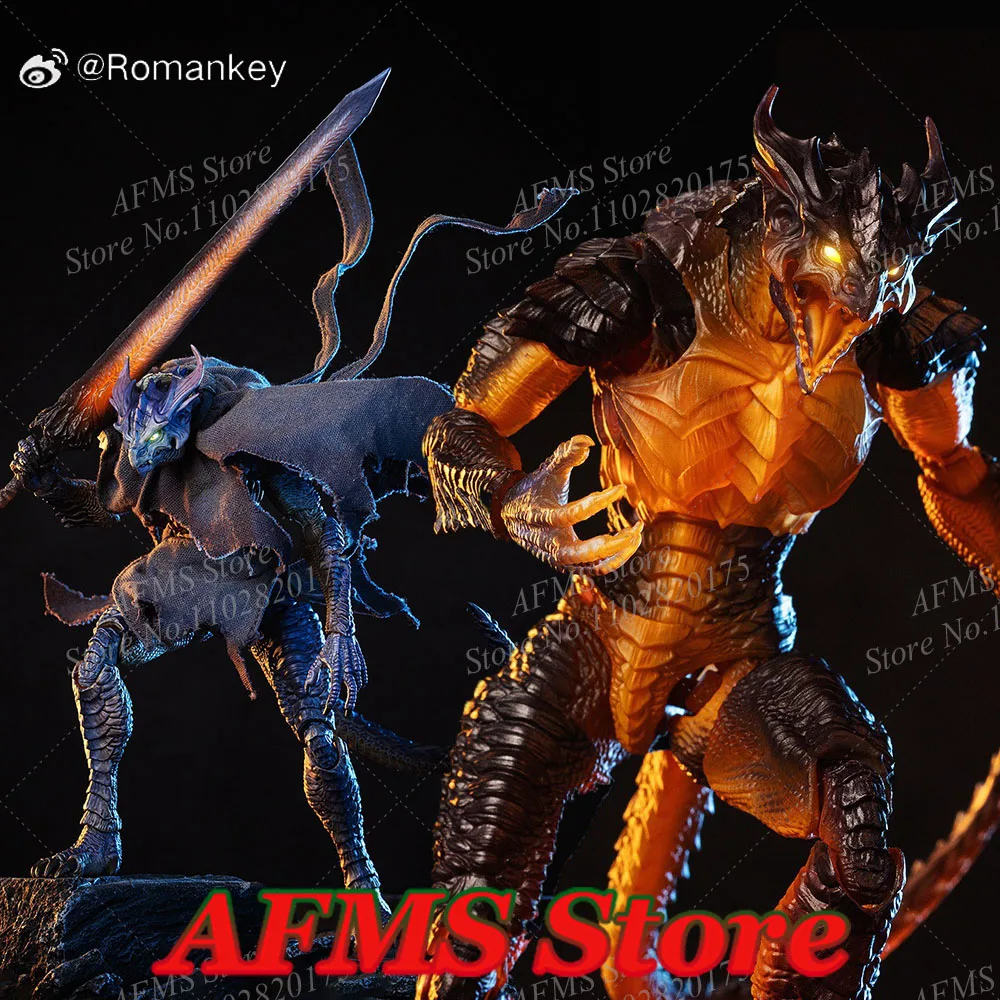 

Romankey X COWL 1/12 Scale Collectible Figure The Last Scion Algar The First Receiver Dragon People 6Inch Action Figure Soldier