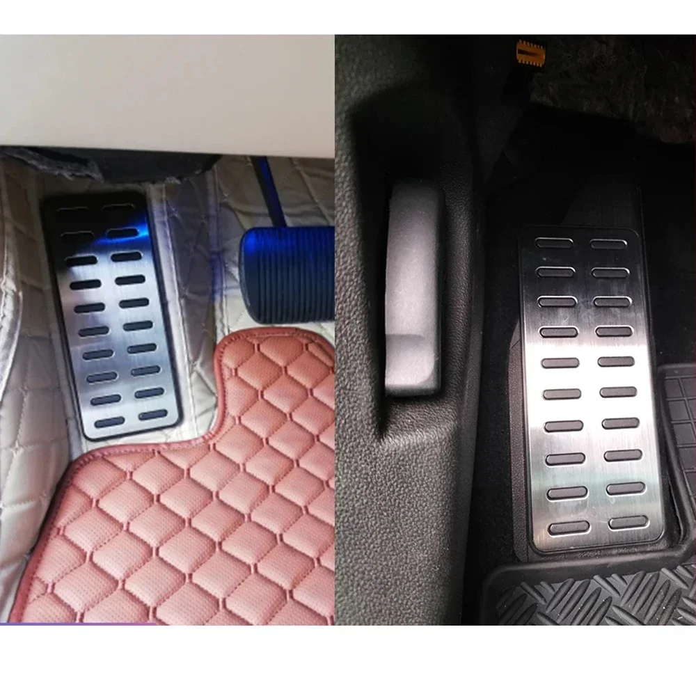 Pedal de reposapiés de coche, cubierta de Pedal automático para Hyundai Ix25 Creta Accent Verna Solaris para Kia K2 Rio Soul KX3 CROSS CEED Cerato Forte