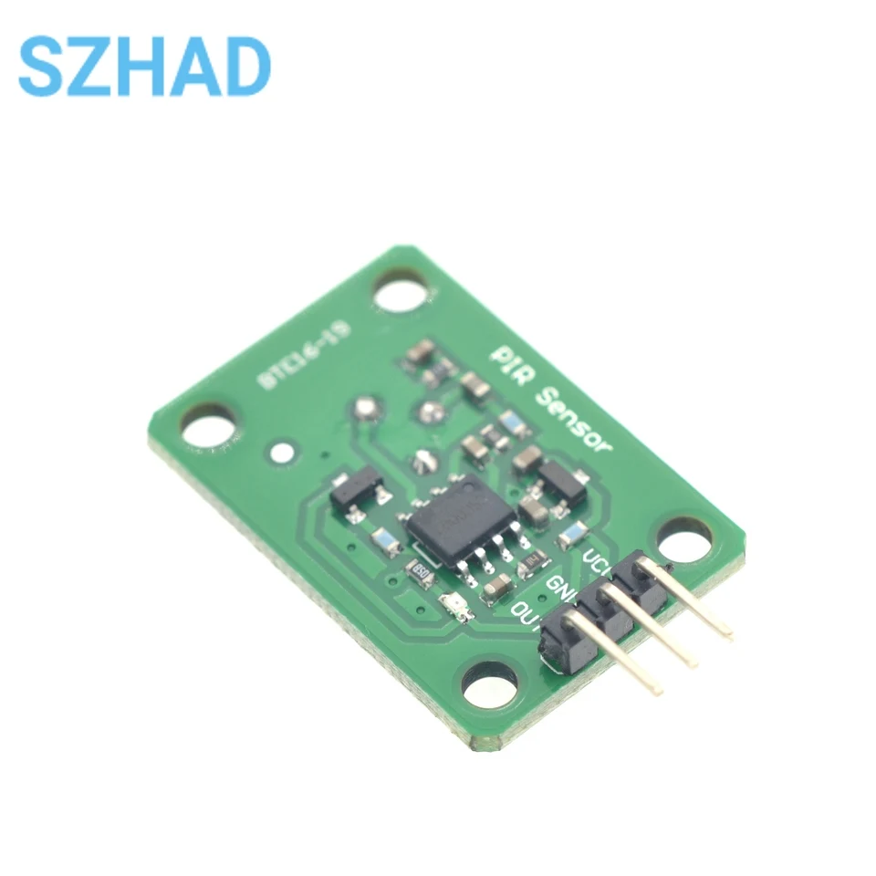 Human Body Detecting PIR Motion Sensor Module 120 Degree Pyroelectric Infrared Sensor For Arduino MCU Board Module