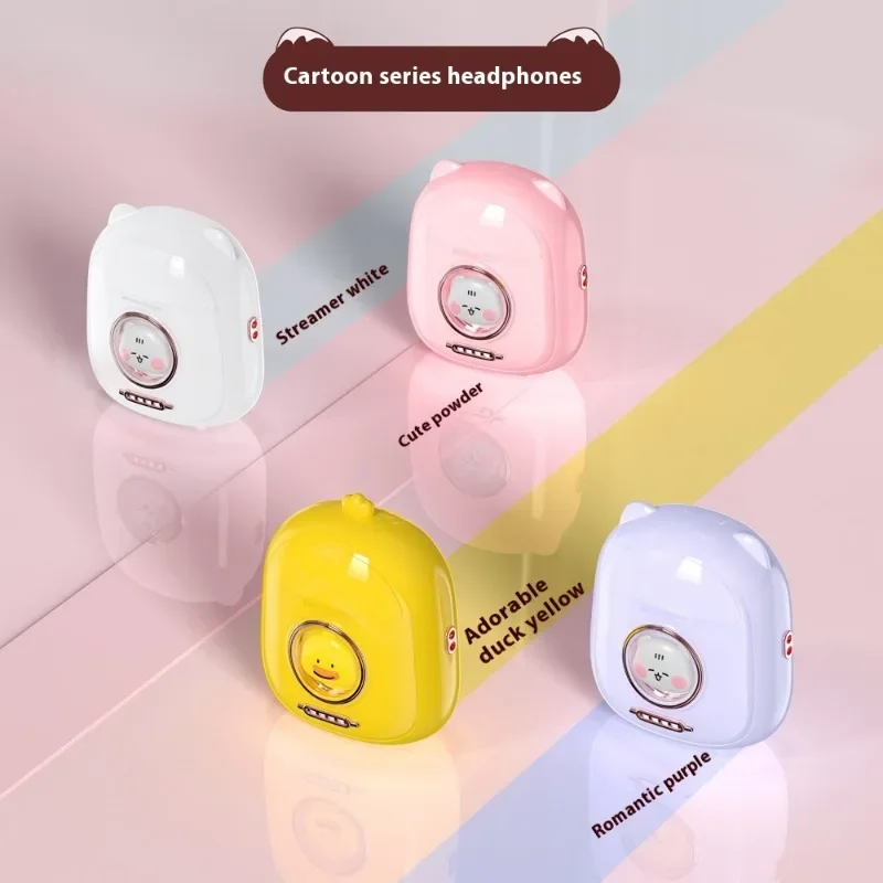 High Quality Cartoon Cat in-ear Mini Bluetooth Earphones Noise-cancelling High Sound Quality Long Life Wireless Earphones