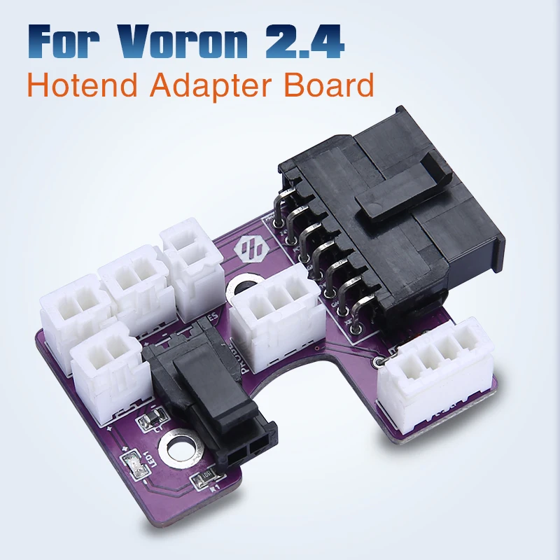 Voron 2.4 Extruder Afterburner Toolhead PCB Board,BAT85 Diode Cavity Temperature Sensitive with Terminal for Voron 2.4 3D Parts