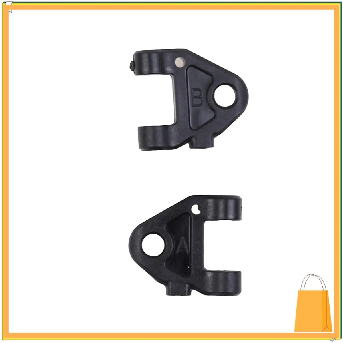 L52A-12Pcs K989-42 ذراع التأرجح السفلي لـ Wltoys K969 K979 K989 K999 P929 P939 1/28 Rc قطع غيار السيارات