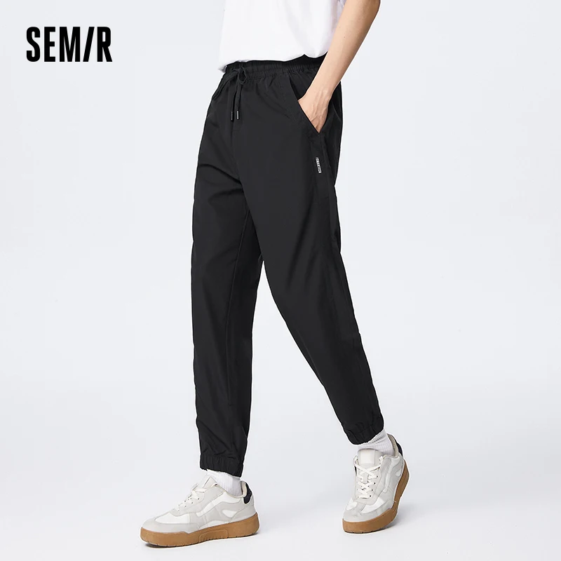 

Semir Casual Pants For Men Summer Cool Feeling Loose Fitting Simple Daily Comfort Trendy Sports Leggings