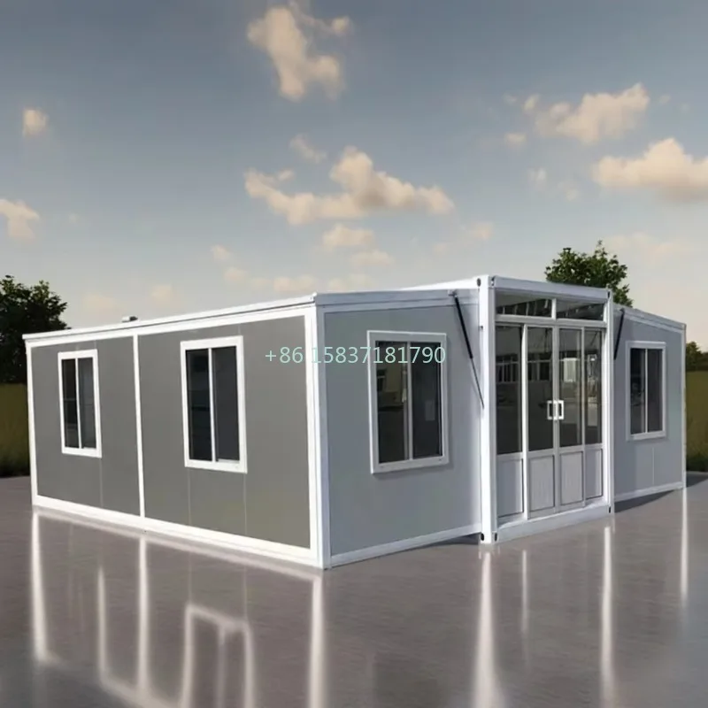 Expandable Folding Container House Mobile Home Luxury 20 40ft Prefab Folding Container House Prefab Tiny Houses for Australia