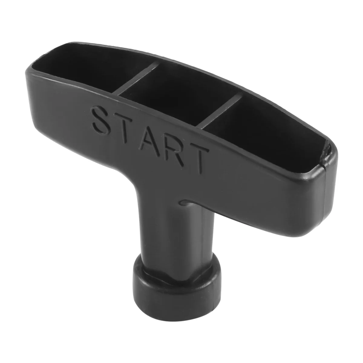 Activity Replacement Recoil Starter Pull Handle Grip Black for Motor