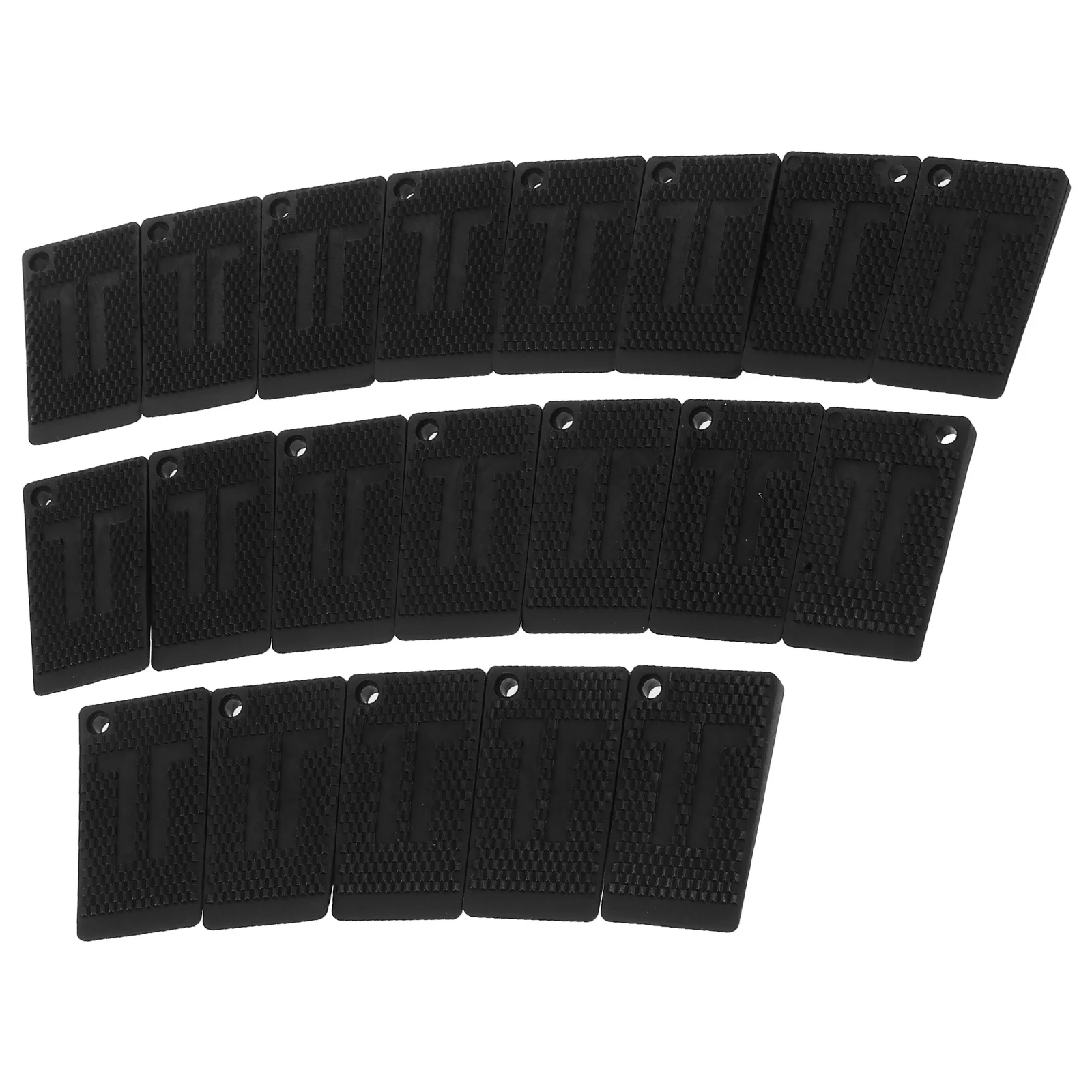 

20Pcs Furniture Leveling Shims Stackable Anti Vibration Pads for Sofa Washing Machine Refrigerator Cabinet Table Anti Slip