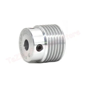 PJ Multi Cunha Stream Pulley 6PJ, 6 Leerzeichen, Motorachse, 6 Spitzenruten, Verteilungsscheibe, 5/6/8/10-20 mm, Getriebeteile 8 Hauptverkaufsscheibe Kurbelwelle Renault - №4