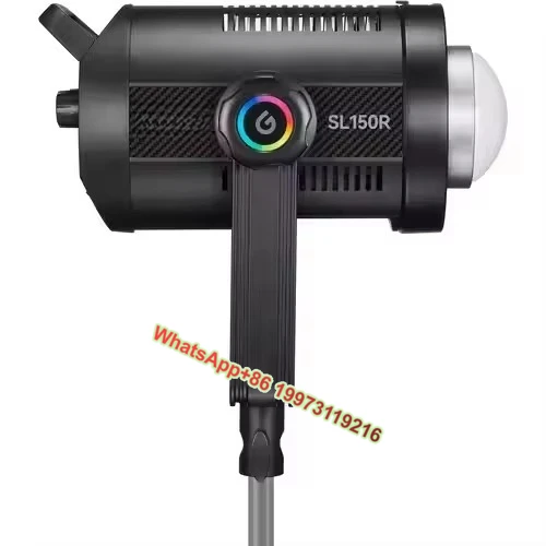 

SL150R 150 Вт RGB видеолампа с беспроводным управлением 2,4 г Встроенное крепление Bowen для использования в студийной фотографии