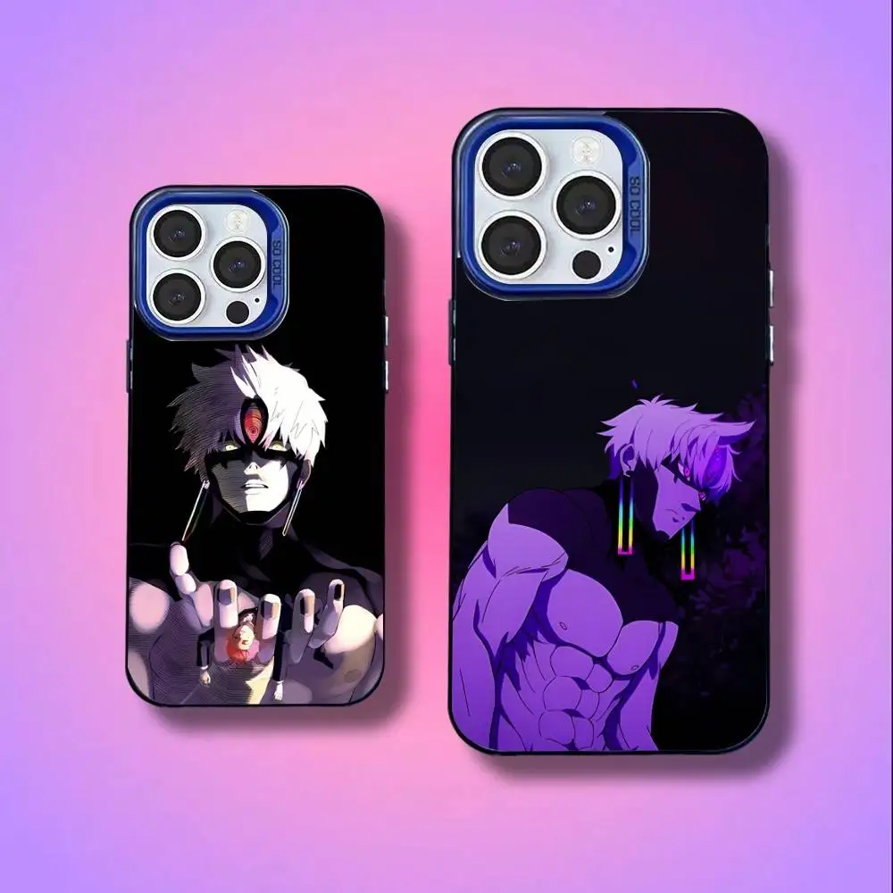 

Anime J-Jiji Evil Eye For iPhone 17,16,15,14,13,12,11,Mini,Pro,E,SE4,XS,MAX Blue Candy Matte Cover