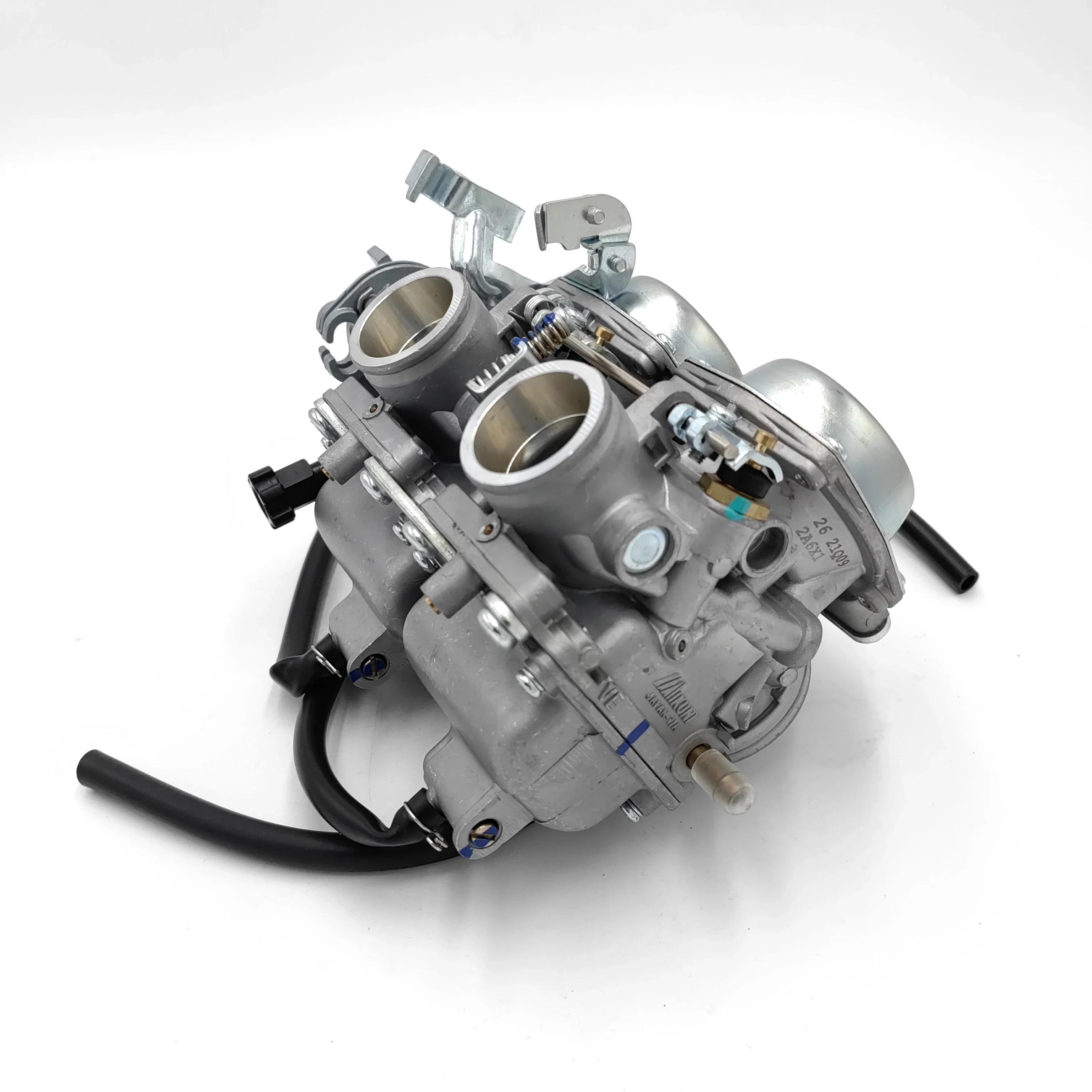 New PD26JS 26MM 250CC CBT 125/250 Twin Cylinder Carburetor for Motorcycle ATVs Johnny Pag Spyder 300 Barhog Raptor FX-3 Carb view 2