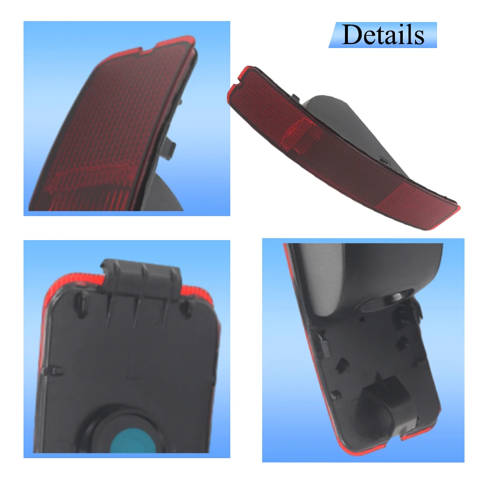 8693009  8693008 Left or Right  8693012 Rear Bumper Light Lampshade Compatible with Volvo XC90 2003 2004 2005 2006