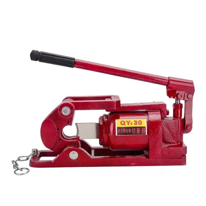 Manual Portable Hydraulic Cable Cutter QY-30 Below Φ30mm Cut Steel Strand Wire Rope Scissor Suit for Open Space