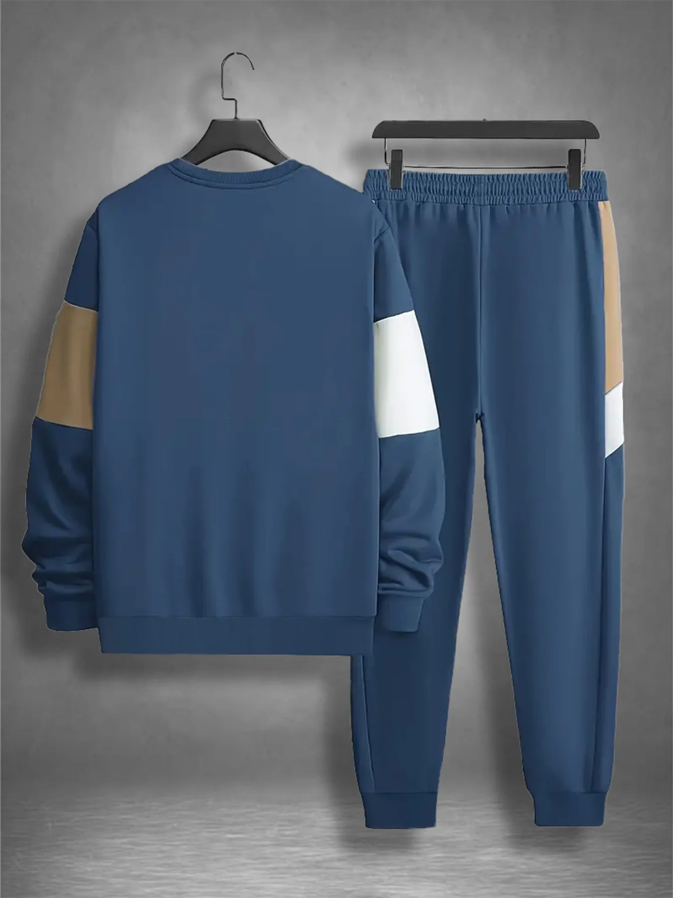 Men's Casual Two-Piece Set, Na - Jogger Sweatpants Men บทวิจารณ์และราคา