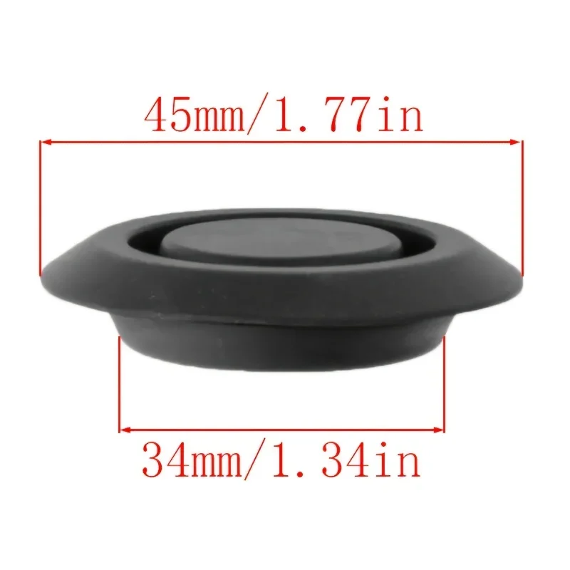 4pcs Car Chassis Dust Plug Auto Screw Hole Sealing Hole Waterproof Plug Door Rubber Plug Automobiles Universal Interior Parts