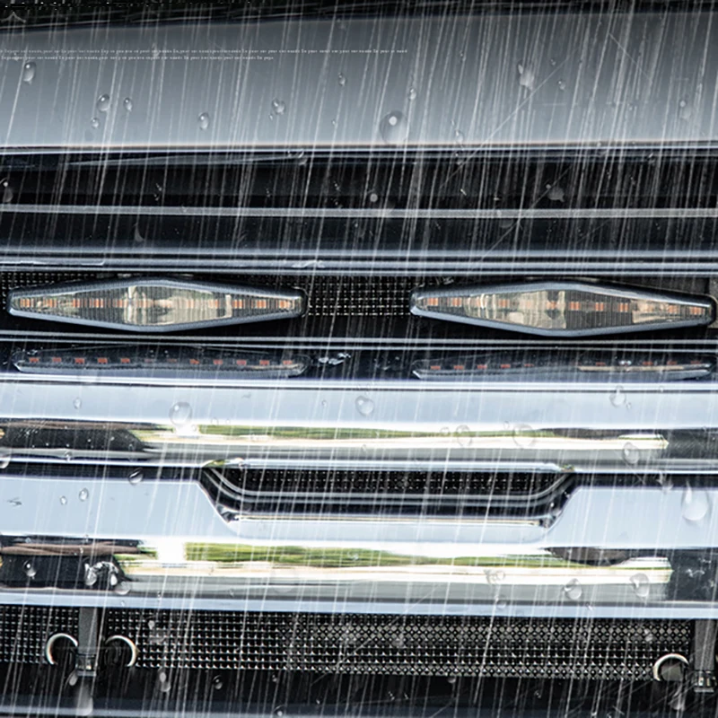 For Haval H5 II 2023 2024 Lightning Medium Net Spotlight Refitted LED Yellow Light Non-destructive Installation Accessories